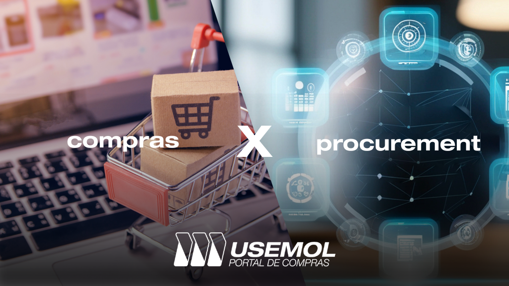 diferença entre procurement e compras