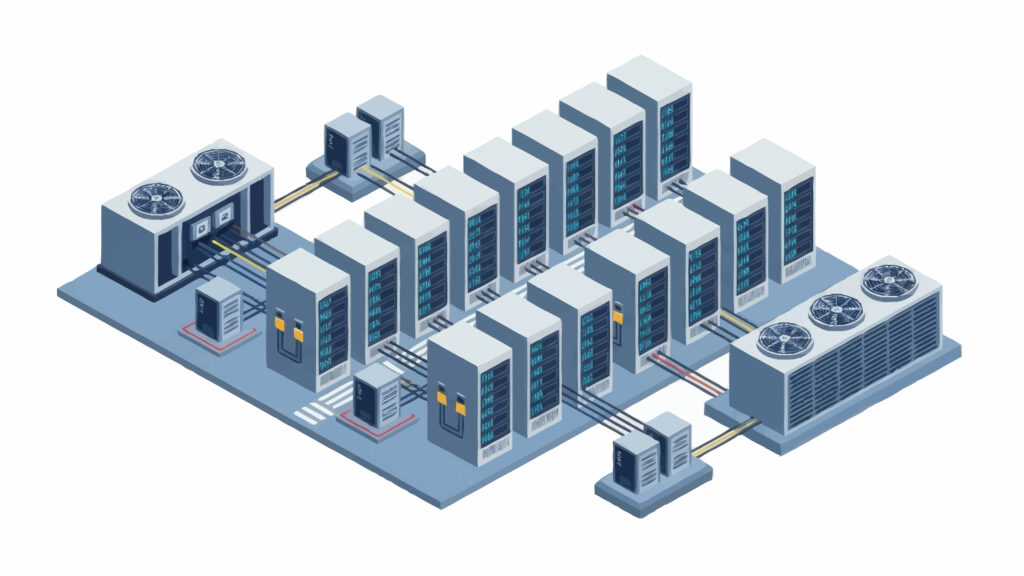 sistema interno de um Data Center