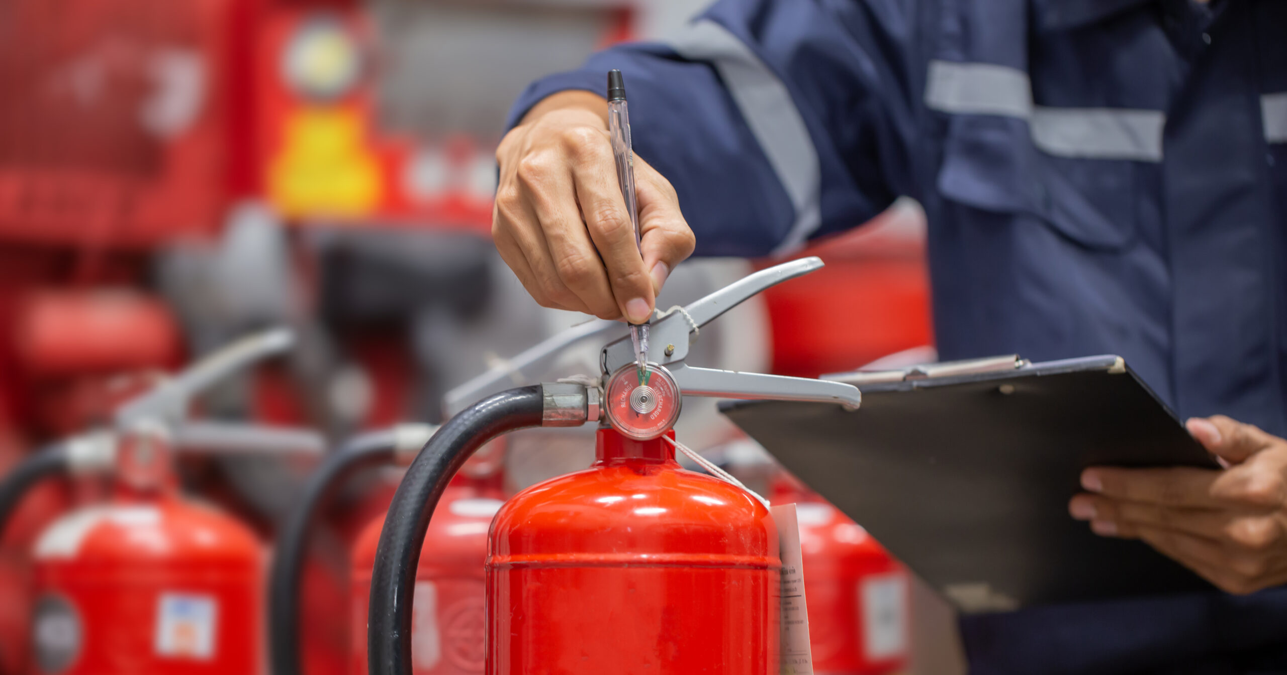 Revisão de extintores na norma NFPA manutenção preditiva