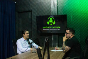 Fabio Castro no podcast sobre o Portal de compras USEMOL